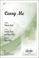 Carry Me SATB choral sheet music cover